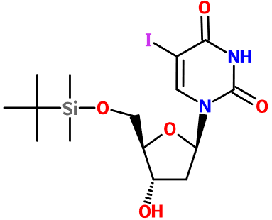 MC080671 5'-O-tert-Butyldimethylsilyl-5-iodo-2'-deoxyuridine (图片) MC080671 5'-O-tert-Butyldimethylsilyl-5-iodo-2'-deoxyuridine